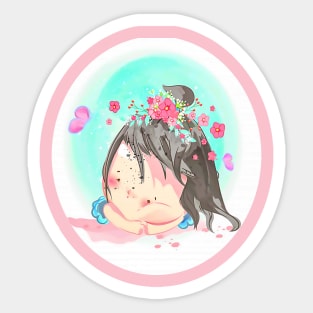 Baby Flower T-shirt Sticker